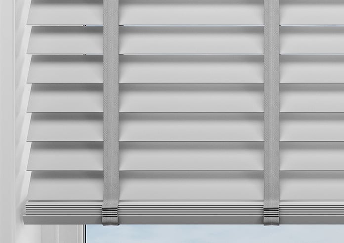 Ecowood Deluxe, Moonstone Grey Satin - Motorised Venetian Blind - Image 9
